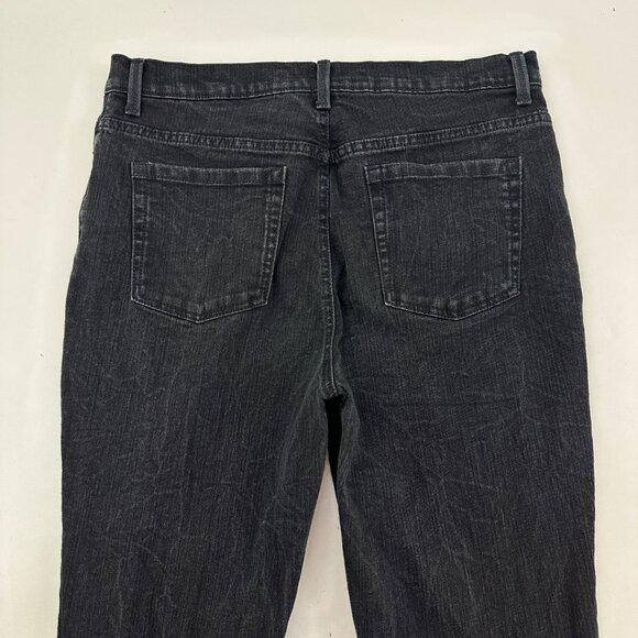 Gloria Vanderbilt Amanda Bootcut Women's size 12 Black Denim Jeans - Picture 5 of 5